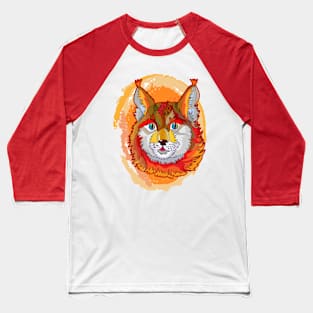 Red lynx Baseball T-Shirt